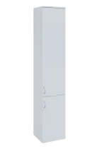 N 6 - 42D kancelářská skříň, 2-dveřová, pravá, 2150x400x400, bílá